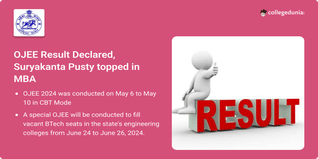 OJEE 2024 Results Out @ojee.nic.in; Get Direct Link & Toppers Names Here